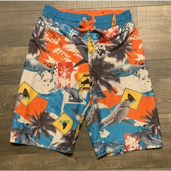 Zeroxposur Youth Swim Trunks Board‎ Shorts Size Medium 10/12 - Picture 2 of 10
